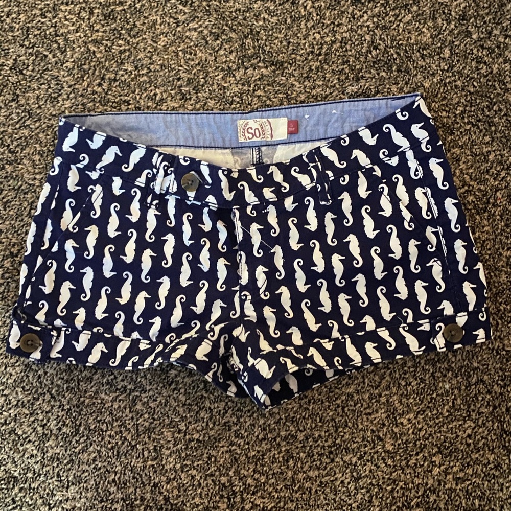Navy blue shorts